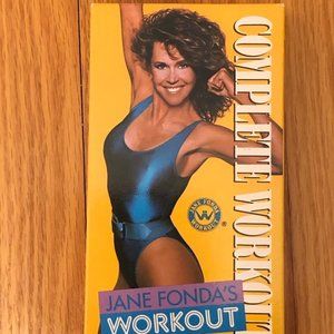 Jane Fonda's Complete Workout VHS Home Exercise